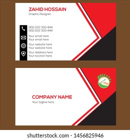 Business card and simple visiting card