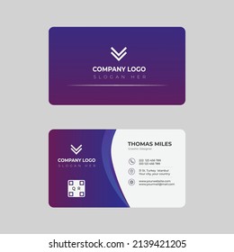 business card, smart and modern with vector illustration, Luxury vector logotype with business card template. Premium Elegant corporate identity, 
