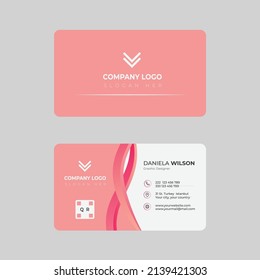 business card, smart and modern with vector illustration, Luxury vector logotype with business card template. Premium Elegant corporate identity, 
