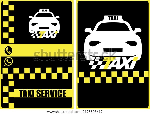 business card for taxi\
design