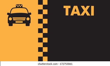 Business card for taxi drivers