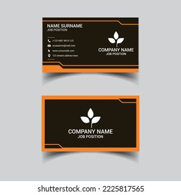 business card templage design vactor