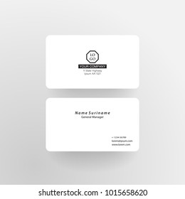 business card template
