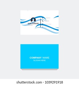 business card template
