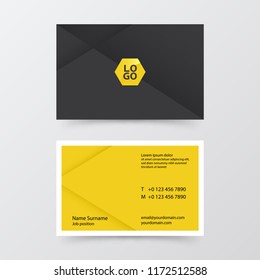 business card template.