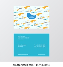 business card template.
