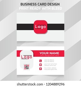 Business card template