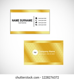 Business card template