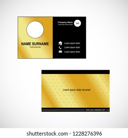 Business card template