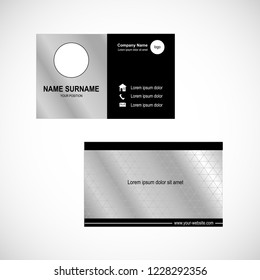 Business card template