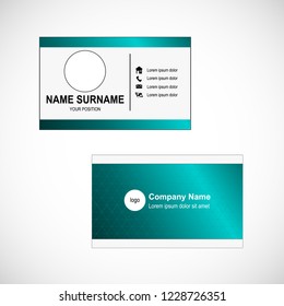 Business card template