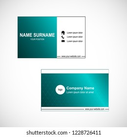 Business card template