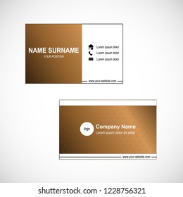 Business card template