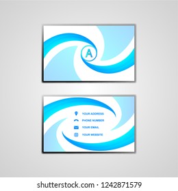 Business card template