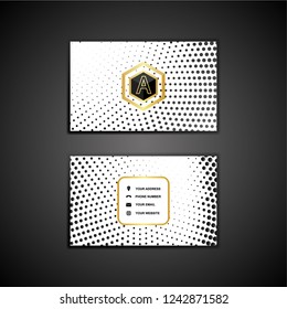 Business card template