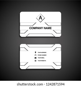 Business card template