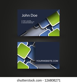 Vorlage für Visitenkarten