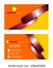 business card template