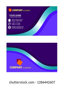 business card template