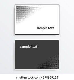 Business card template