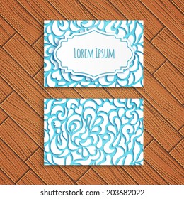 Business card template