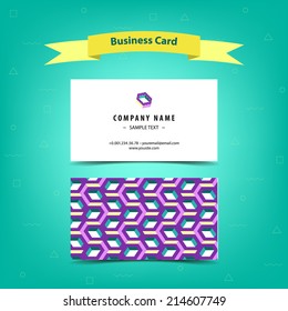 Business card template 