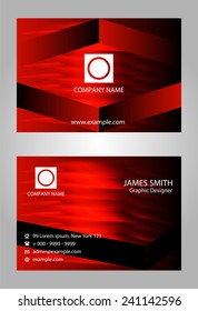 Business card template 