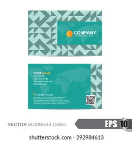 business card template