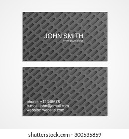 Business card template