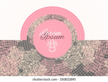 Business card template.