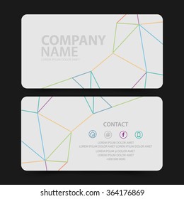 business card template