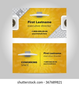 Business card template