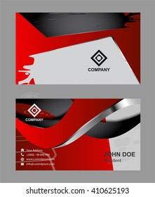 Business card template
