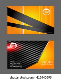 Business card template

