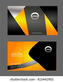 Business card template
