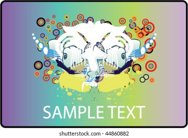 business card template