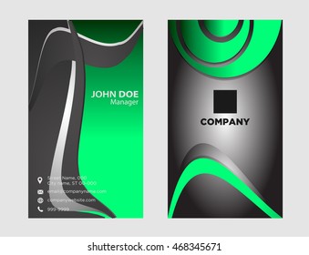 business card template
