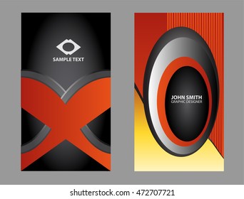 Business card template
