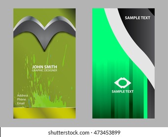 business card template
