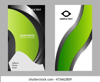 Business card template
