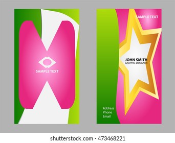 business card template
