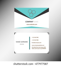 Business card template
