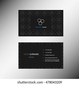 Business card template