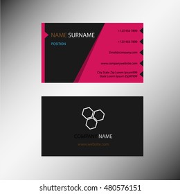 Business card template