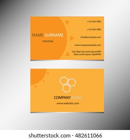 Business card template