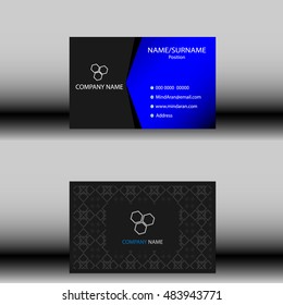 Business card template