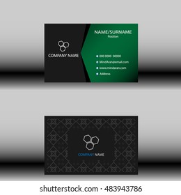 Business card template