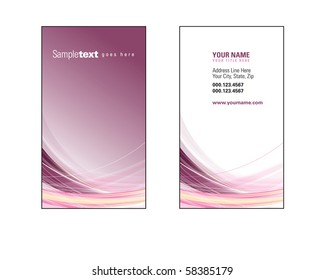 Business Card Template.