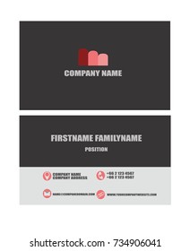 Business card template