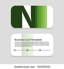 Business card template